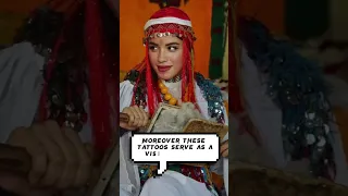 Small introduction of the Moroccan berber tattoos #Morocco #tattoos