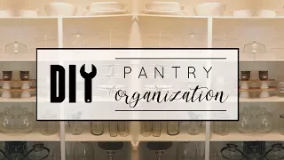 DIY Pantry Makeover Part 1: Dollar Store Organization