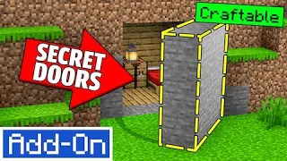 Secret Doors | Minecraft Marketplace Addon | Showcase