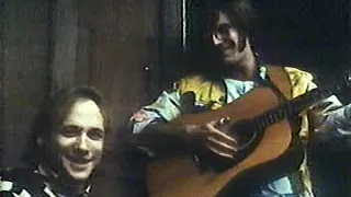 John Sebastian & Stephen Stills 9-14-69 backstage festival jam