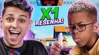 O X1 MAIS ENGRAÇADO DO FREE FIRE!!! ft. BOCADE09