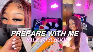 BACK TO SCHOOL PREPARATIONS! | hair, nails, lashes, new pickups!