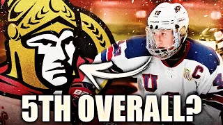 Ottawa Senators To Take JAKE SANDERSON 5th Over JAMIE DRYSDALE? 2020 NHL Entry Draft Rumours & News