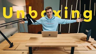 Der innovativste höhenverstellbare Schreibtisch kommt aus Slowenien? | Ergohide Unboxing + Aufbau