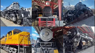 The National Museum of Transportation in St. Louis - Tour of the museum's collection of locomotives