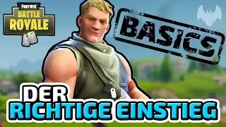 Der Einstieg ins Spiel - ♠ Fortnite Battle Royale Tutorial #001 ♠ - Deutsch German - Dhalucard