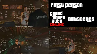 GTA Online First Person/POV Cutscene's - Cayo Perico Sub Introduction - 4K
