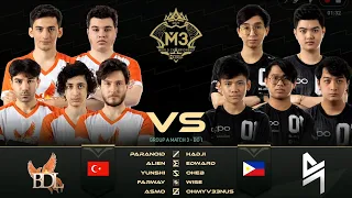 Match Ketiga M3 2021(Group A Day 1)!! Blacklist International vs Bedel! M3 Mobile Legend