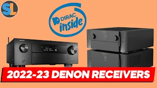 🤯 *NEW* 2022-2023 Denon Receivers Price and Features | DIRAC LIVE!