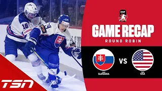 Slovakia vs. USA - 2023 World Juniors Highlights