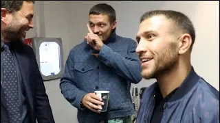 'I WANT JOSHUA, FURY & WILDER IN THE NEXT 12 MONTHS' - OLEKSANDR USYK / w/ EDDIE HEARN & LOMACHENKO