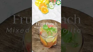 Fruit Punch Mojito Recipe Revealed | Sipping in Paradise: Tropical Fruit Punch Mojito