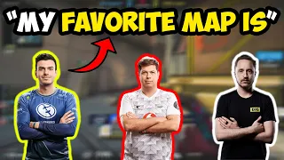 Pro Players rank FAVORITE and LEAST Favorite Maps in CS:GO