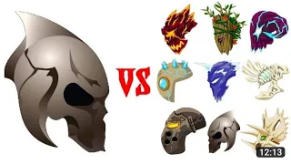 FINAL BOSS SKULL VS GIANT HELM ALL SKINS MAX UPDATE x9999 | Stick War Legac...