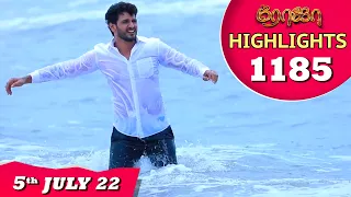 ROJA Serial | EP 1185 Highlights | 5th July 2022 | Priyanka | Sibbu Suryan |Saregama TV Shows Tamil