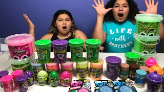 MIXING ALL OUR STORE BOUGHT SLIMES - GIANT SLIME SMOOTHIE