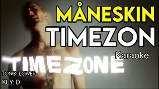 Måneskin - Timezone - Karaoke Instrumental - Lower