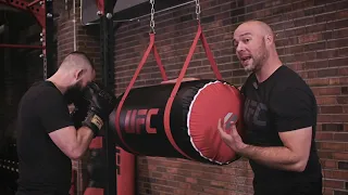 UFC EDUCATION SERIES : How to use an Uppercut Bag.