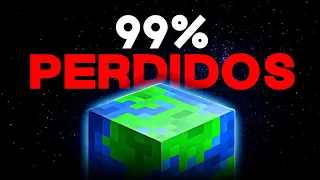 El 99% de los Mundos de Minecraft están PERDIDOS