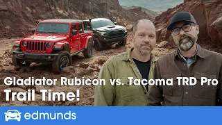 2020 Jeep Gladiator Rubicon vs. 2020 Toyota Tacoma TRD Pro ― Off-Road Truck Comparison Test