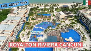 Fabulous Royalton Riviera Cancún Resort & Casino. See it ALL in one video. 4K aerial views.