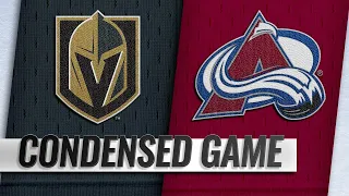 09/18/18 Condensed Game: Golden Knights @ Avalanche