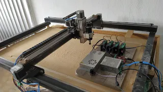 CNC detalhada! Peças utilizadas!