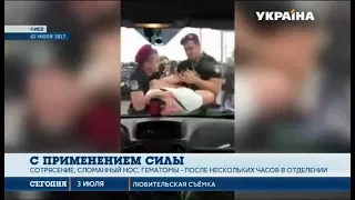 Между добровольцами АТО и полицией произошел конфликт