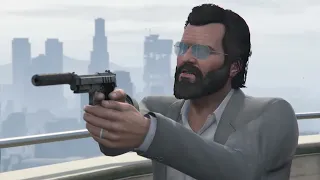 #65, FIGHT BETWEEN MERRYWHEATHER AND BUERO AND MICHAEL|| GTA V 2024.