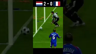 Netherlands vs France 2008 UEFA EURO group stage Highlights #shorts #football #youtube