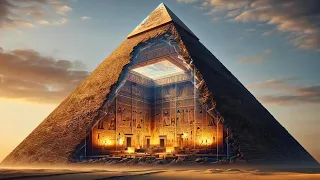 The Hidden Chamber Inside Egypts Great Pyramid