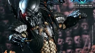 AVP: Alien VS Predator Hot Toys Celtic Predator Movie Masterpiece 1/6 Scale Figure Review