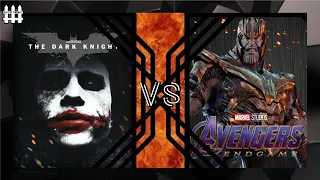 Avengers Endgame VS The Dark Knight -  Greatest Superhero Movie Of All Time (VS Series)