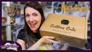 Unboxing CAULDRON CRATE: Cup Chest🏆 | The HORCRUX Collection | Harry Potter Box