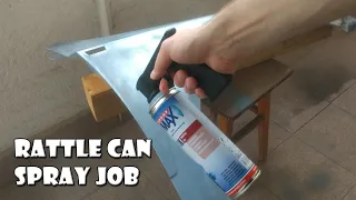 DIY Rattle Can Paint Job - Painting with Spray Cans at Home