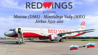 Airbus A321-200 / Red Wings / Москва-М.Воды