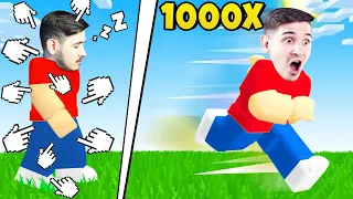 MORAM KLIKNUTI 1000 PUTA DA BIH POBIJEDIO U ROBLOX TRCI !!! :O