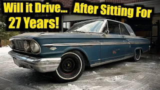 FORGOTTEN 1964 Fairlane, Will it Drive after 27 Years?