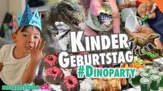 Kindergeburtstag  🎉 | Dinoparty  🐲 | Tipps - Rezepte - DIYs | mamiblock