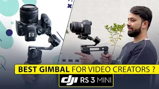 DJI RS3 Mini | Best Budget Lightweight Gimbal For Video Creators (Hindi)