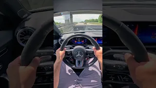 Mercedes-Benz A45s AMG on Autobahn!