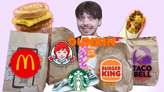 Rating EVERY fast food breakfast.
