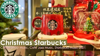 Best of Christmas Starbucks Music 🎄10 Hours Smooth Jazz for Study, Relax, Work 🎄 Coffee Shop Music