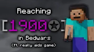 worlds most annoying prestige game (1900 stars in bedwars YAY)