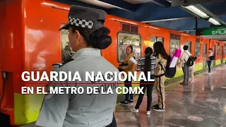 Despliegan a la Guardia Nacional en el Metro tras la Tragedia en la Línea 3