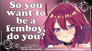 Mistress x Neko Listener - Dressed Up as a Femboy ASMR Roleplay F4M