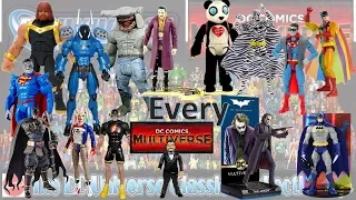 Every DC Multiverse Figure Comparison List Mattel