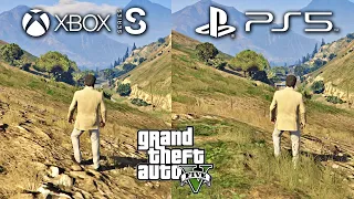 GTA V NEXT GEN |  Xbox Series S vs PS5 | 60 FPS | Modo Rendimiento | Comparación 2023 🎮