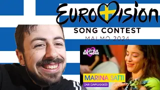 Albanian Reacts to Marina Satti - ZARI (Unplugged) Greece | Eurovision 2024