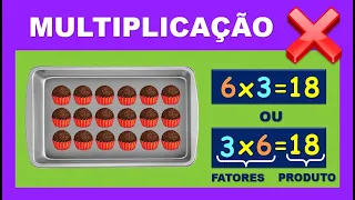 Multiplicação | Aprendendo a multiplicar | Videoaula